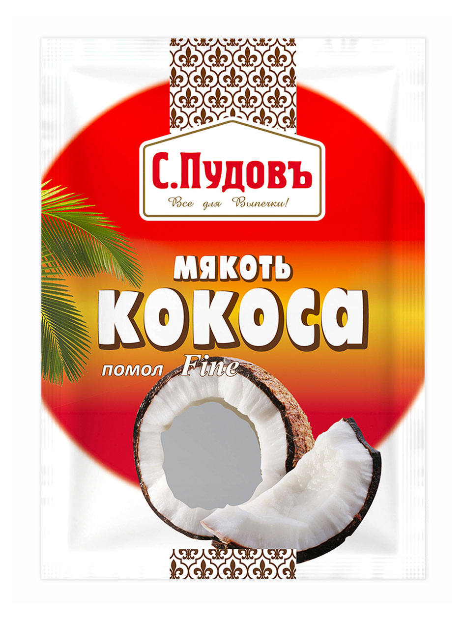 

Мякоть кокоса С.Пудовъ помол fine, 40 г