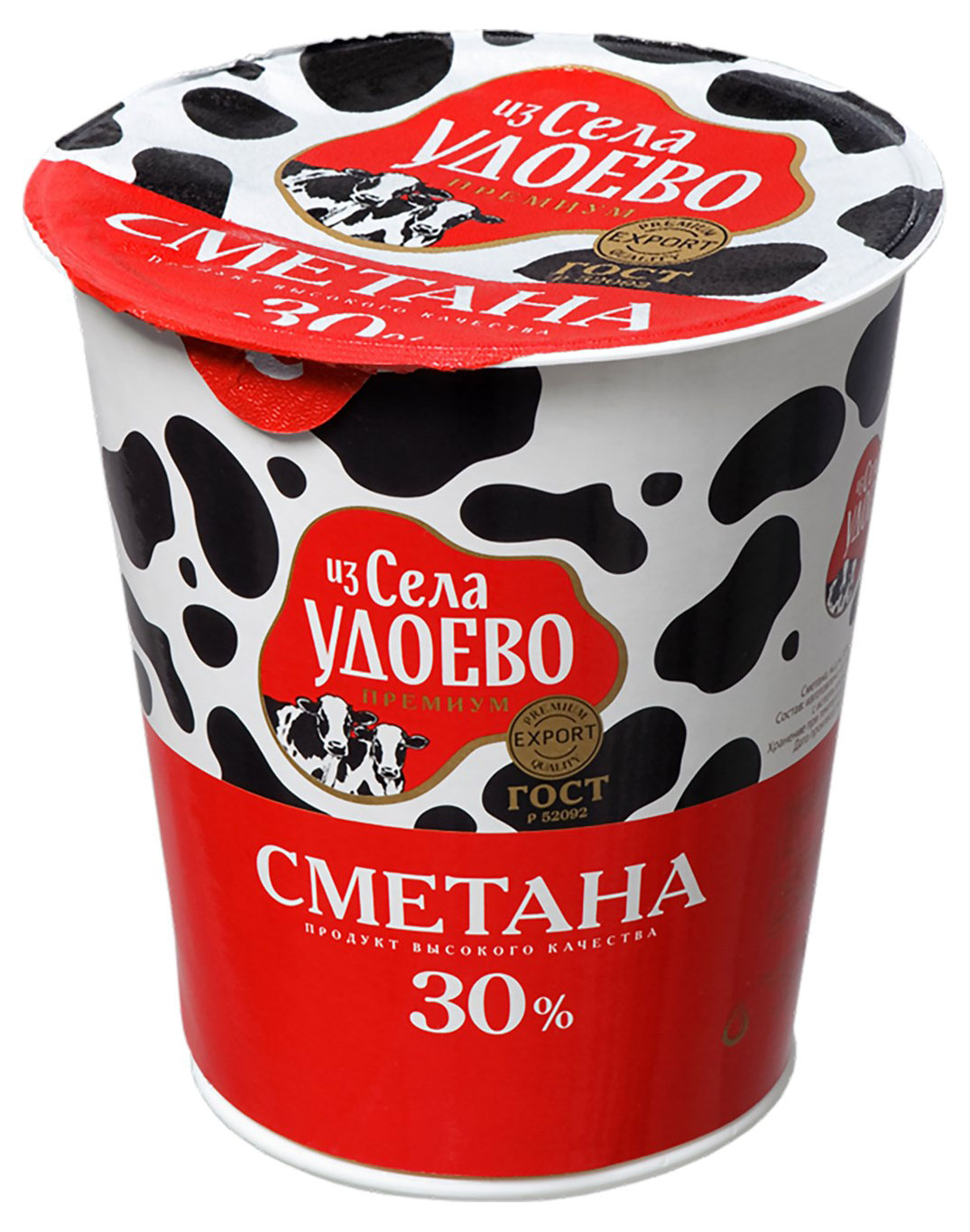 

Сметана Из села Удоево 30% БЗМЖ, 300 г