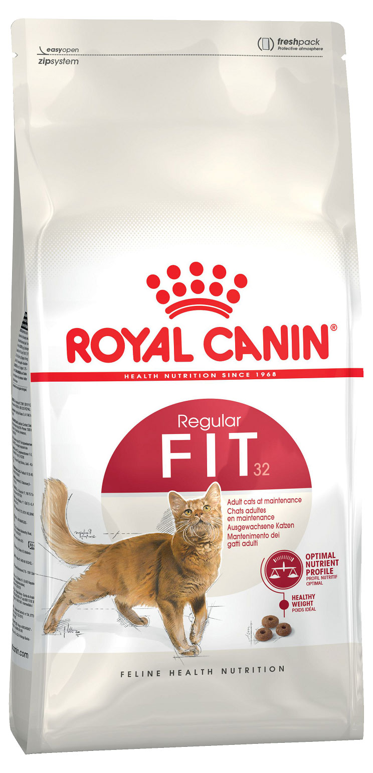 Сухой Сухой корм для взрослых кошек Royal Canin FIT-32 с нормальной активностью, 200 г