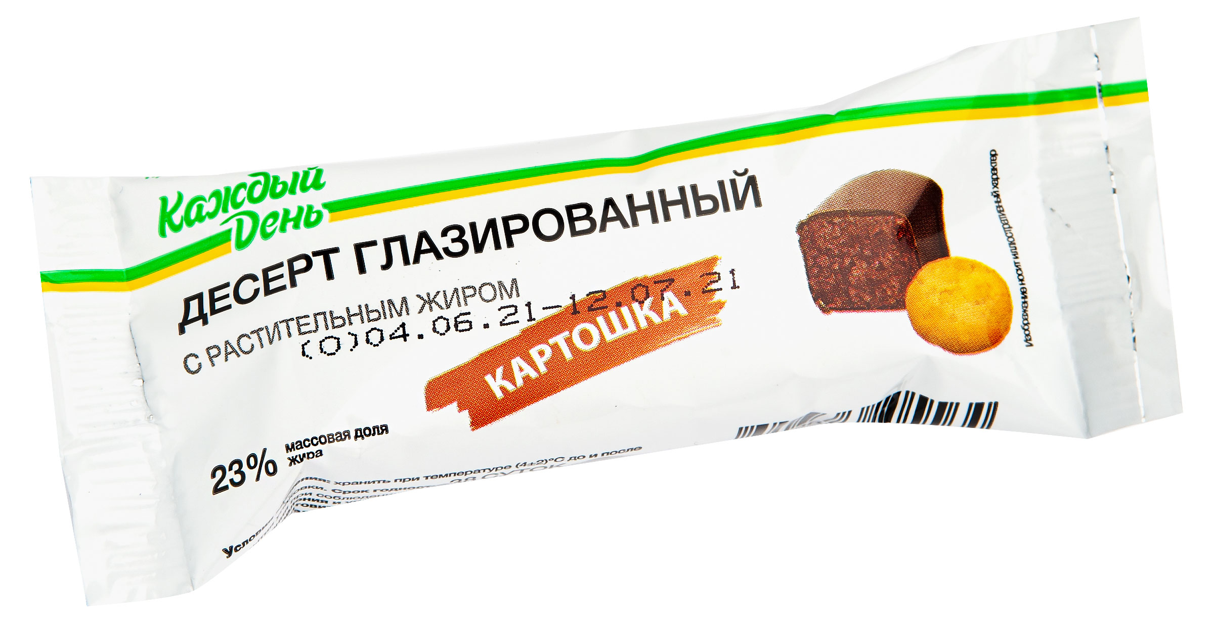 

Десерт глазированный Каждый День картошка ЗМЖ, 40 г