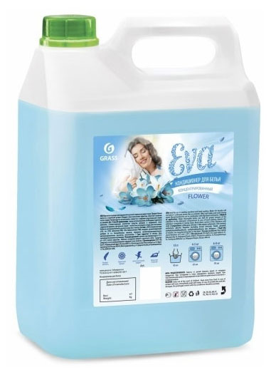 

Кондиционер-ополаскиватель для белья Grass EVA Flower, 5 л