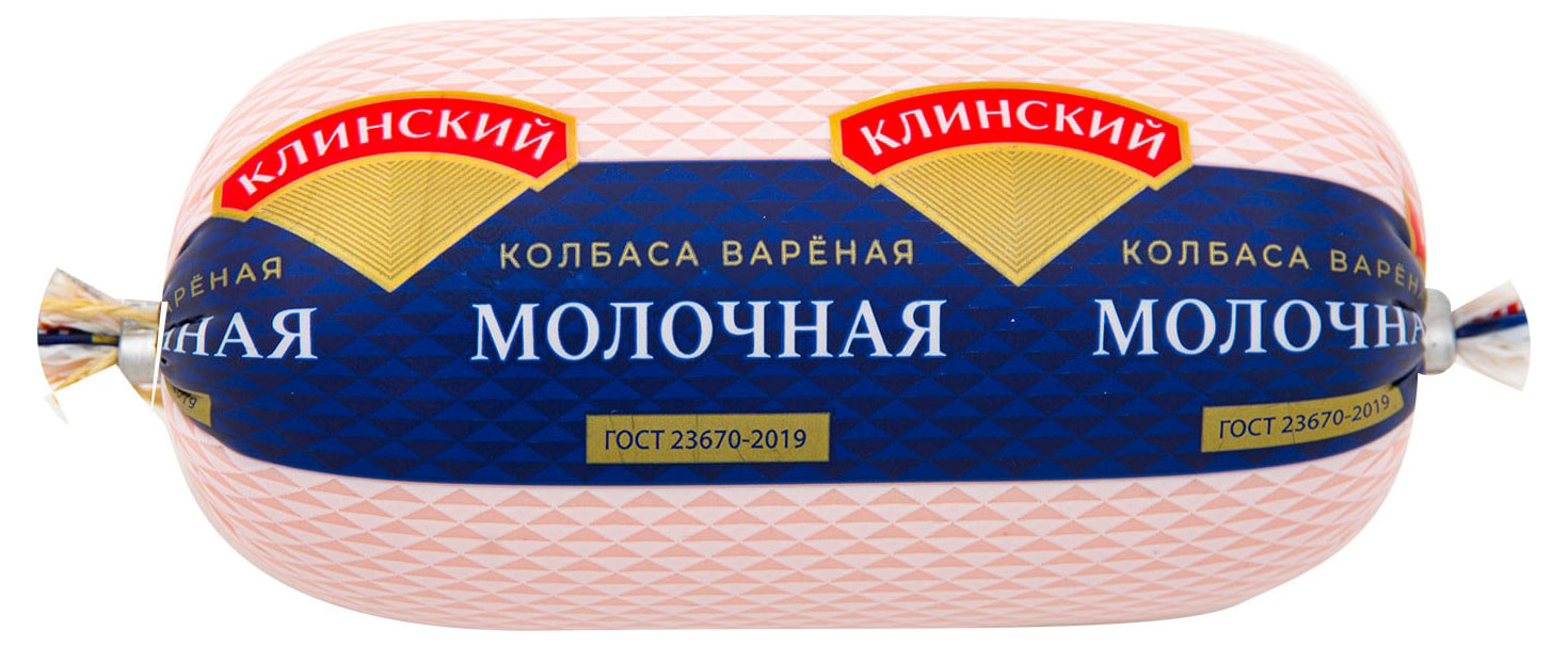 

Колбаса Клинский МК Молочная вареная, 400 г