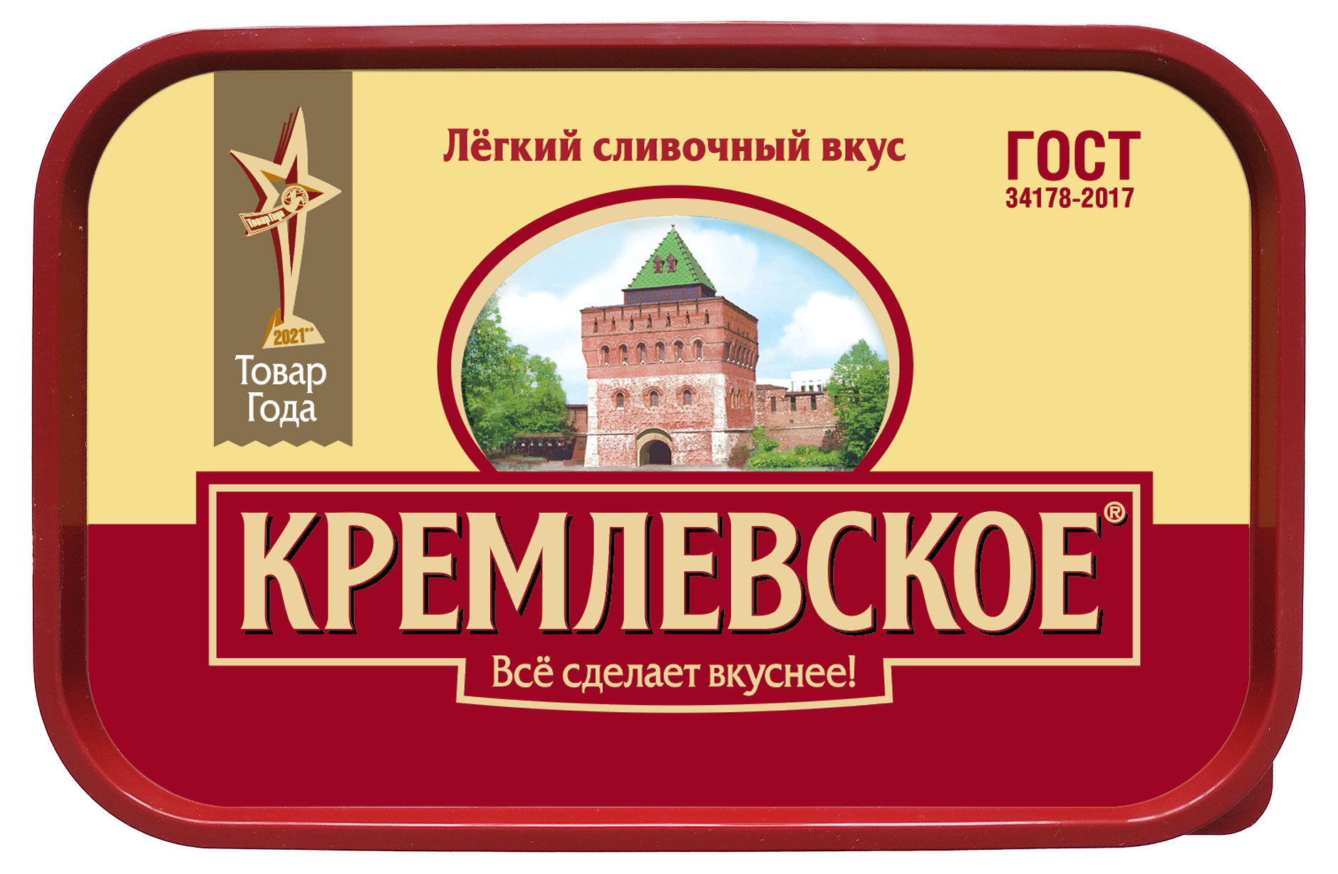 

Спред растительно-жировой Кремлевское халяль 60%, 450 г