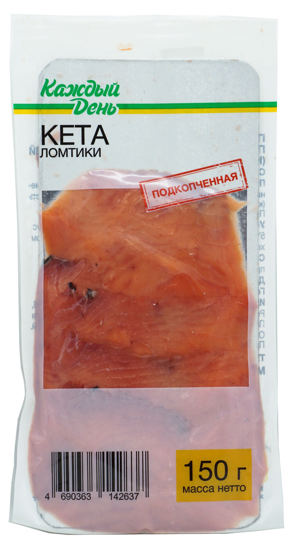 

Кета холодного копчения Каждый день ломтики, 150 г
