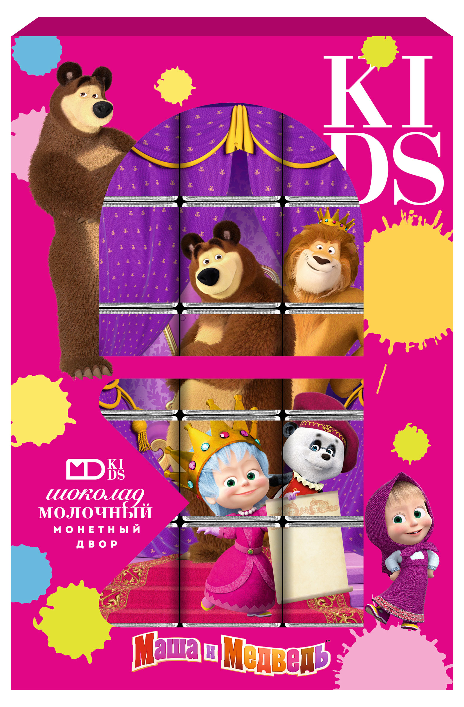 

Шоколад молочный Маша и Медведь, 75 г