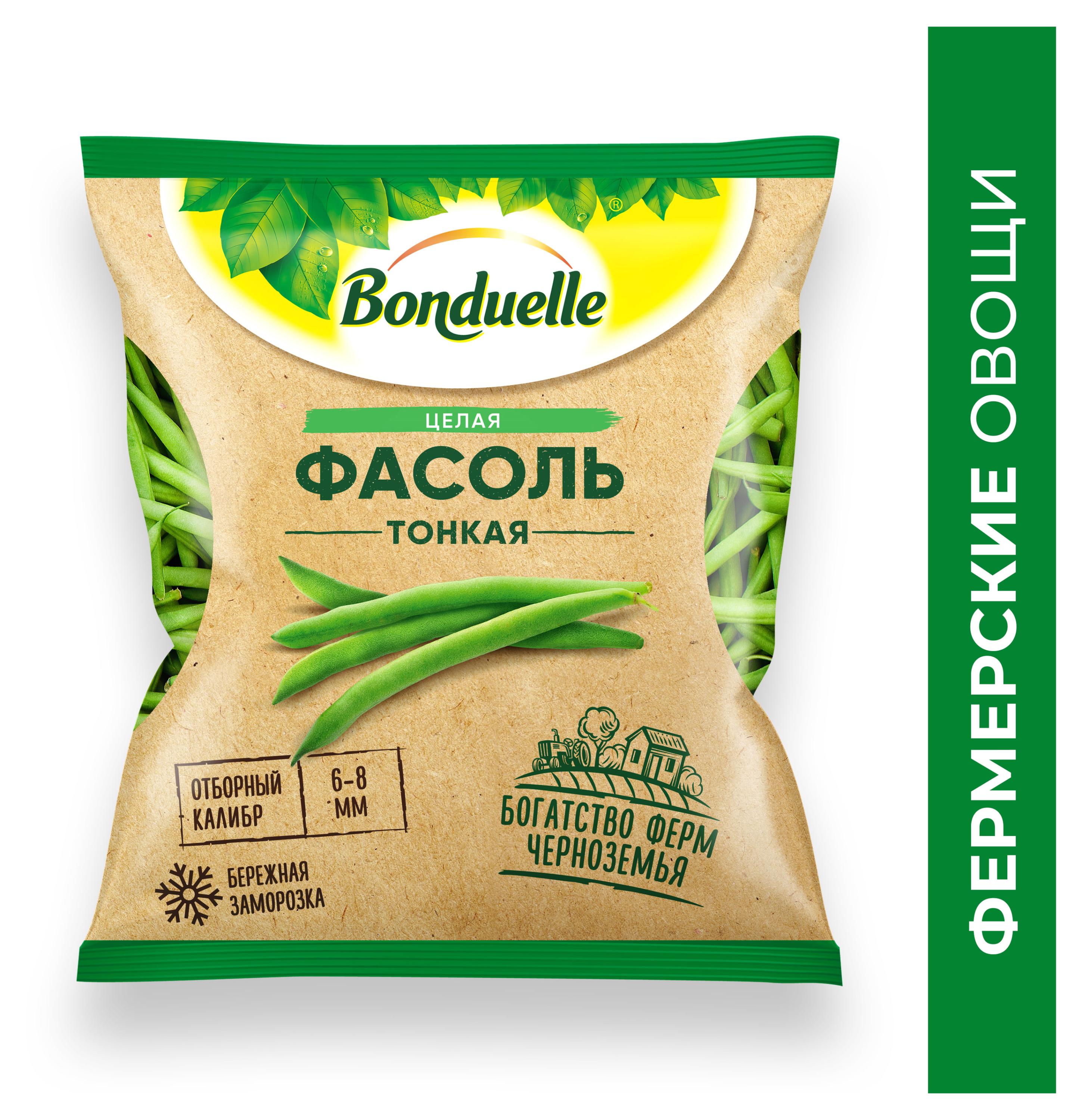 

Фасоль Bonduelle Зеленая целая замороженная, 400 г