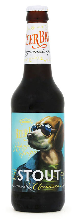 

Пиво Букет чувашии светлое Породистый Крафт стаут 7%, 450 мл