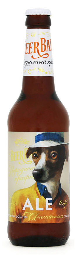 Изображение товара Пиво «Букет чувашии» светлое Породистый крафт эль 5,2%, 450 мл