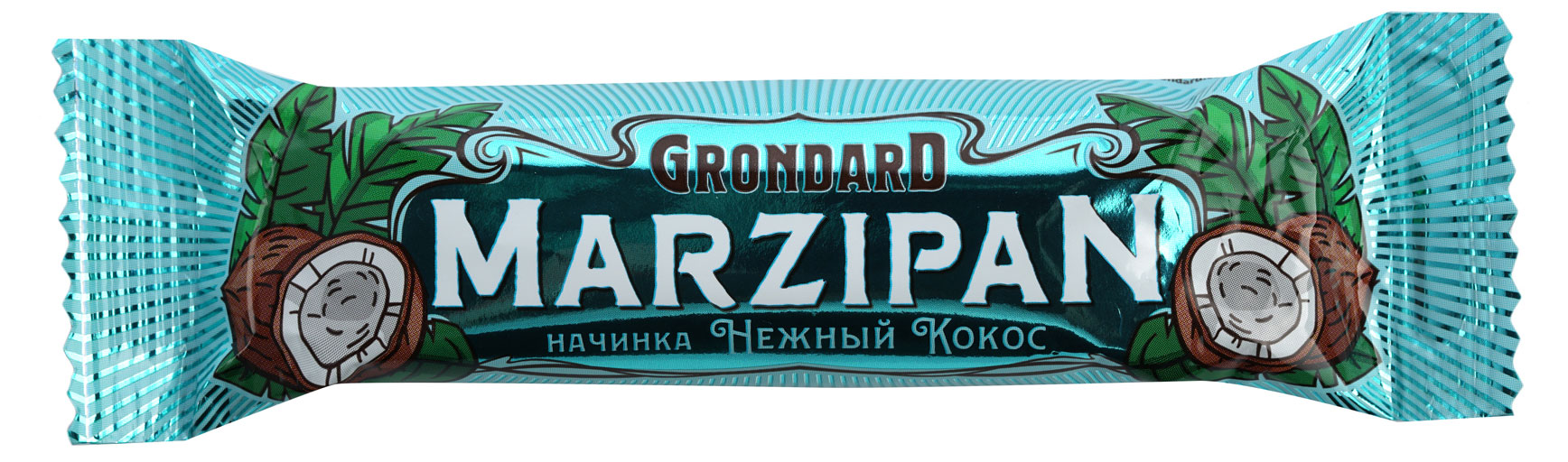 Изображение товара Батончик марципановый GRONDARD с кокосовой начинкой, 50 г