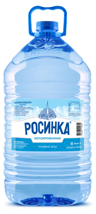 

Вода питьевая Липецкая Росинка Липецкая лайт, 5 л