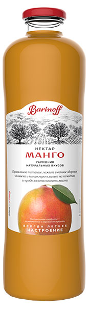 

Нектар манго Баринофф с мякотью, 1 л