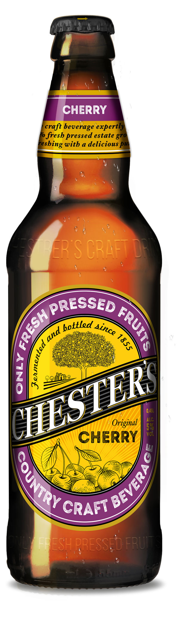 

Сидр Chester's Вишневый 5,5%, 0,45 л