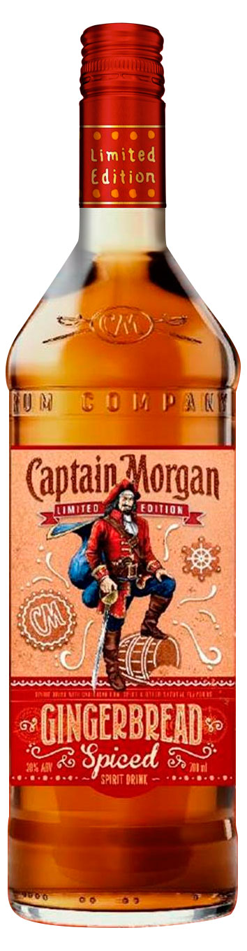 

Ром Captain Morgan Gingerbread Spiced Шотландия, 0,7 л