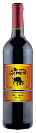 

Вино Bravo Torero красное сухое Испания, 0,75л