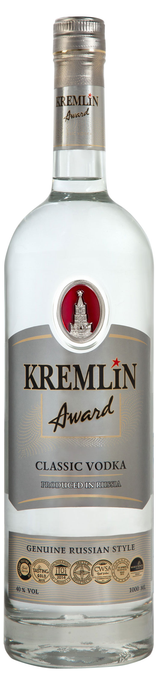 

Водка Kremlin Award Classic Россия, 1 л