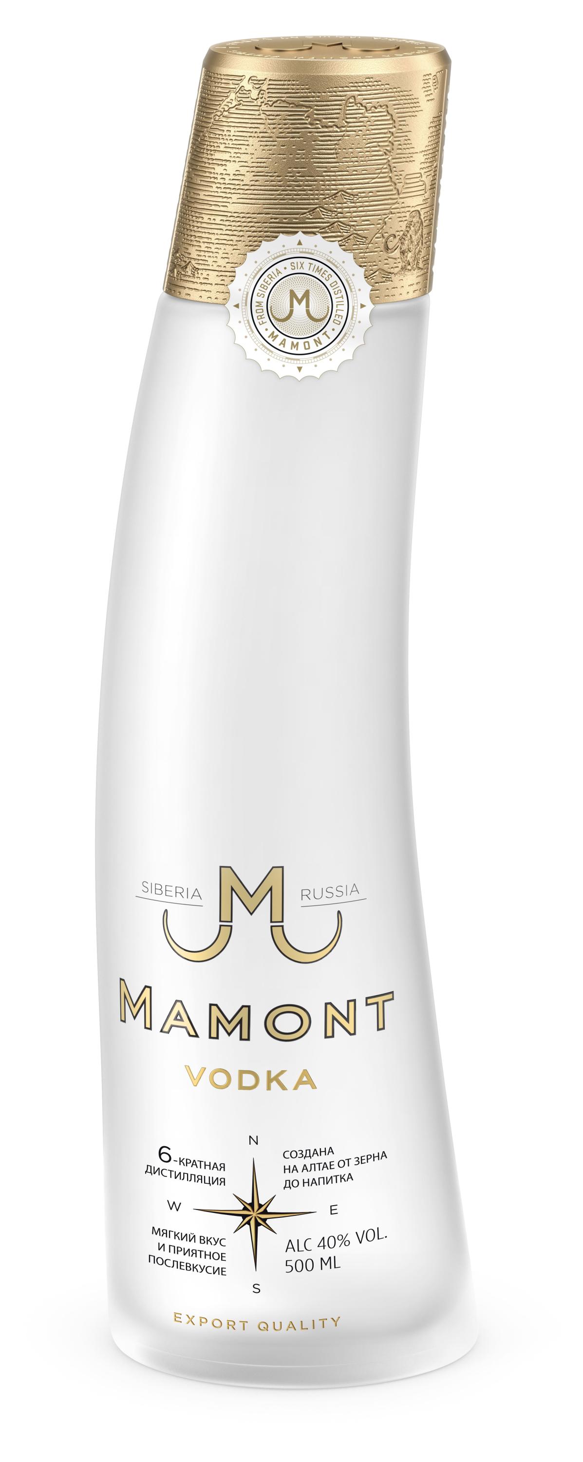 

Водка Mamont Россия, 0,5 л