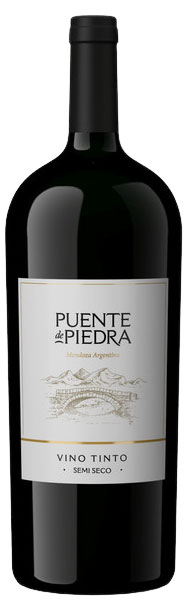 

Вино Puente de Piedra Tinto Semi Seco красное полусухое Аргентина, 1,5 л