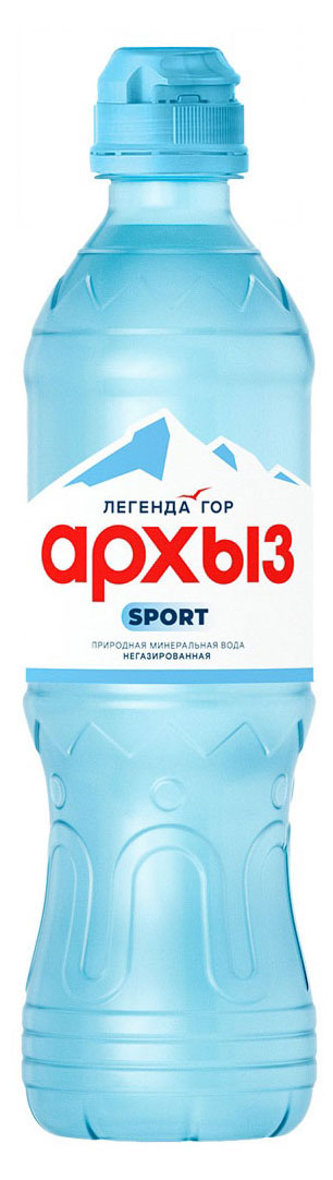 

Вода питьевая Легенда Гор Архыз негазированная спорт, 0,75 л