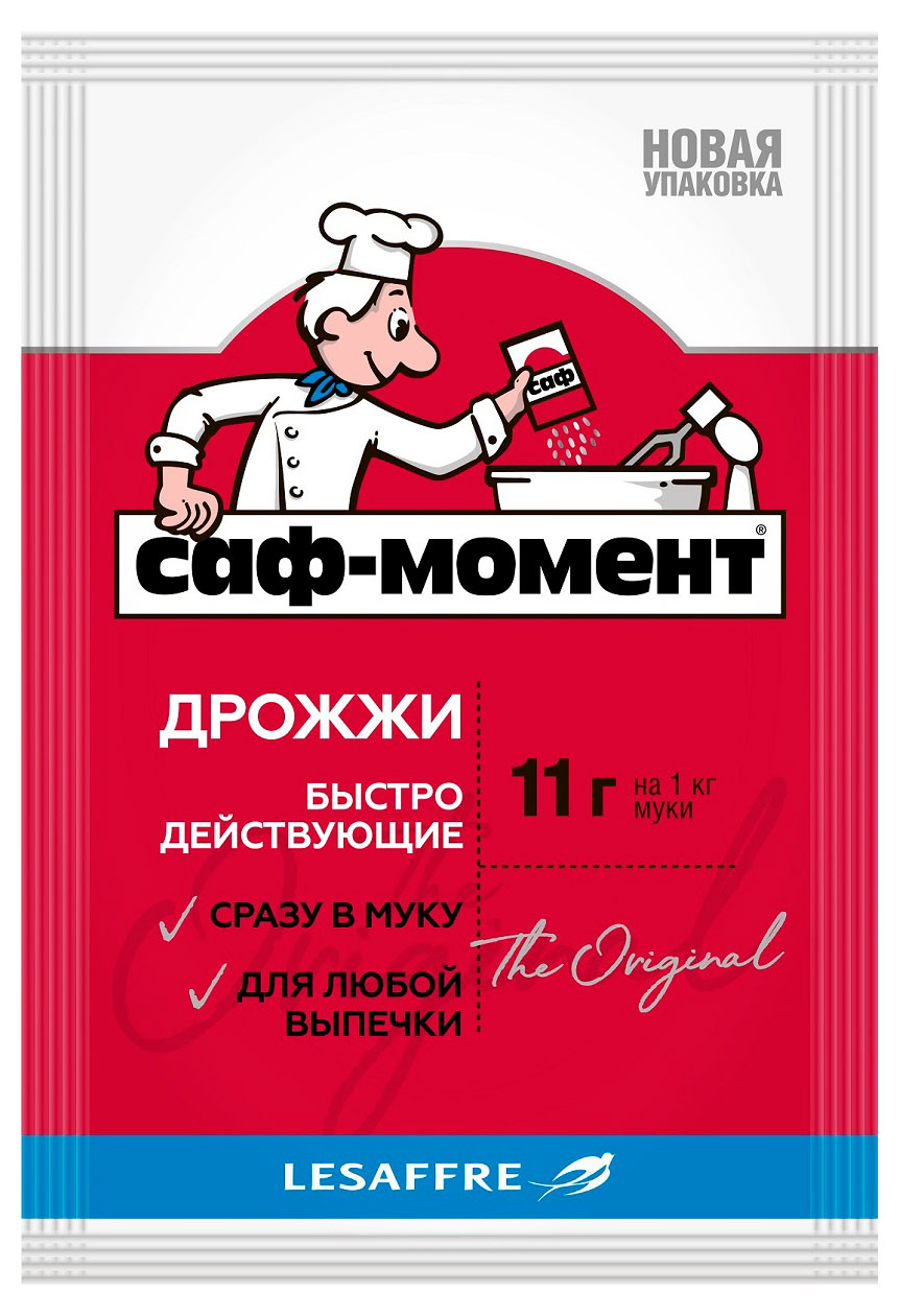 

Дрожжи сухие Саф-Момент, 11 г
