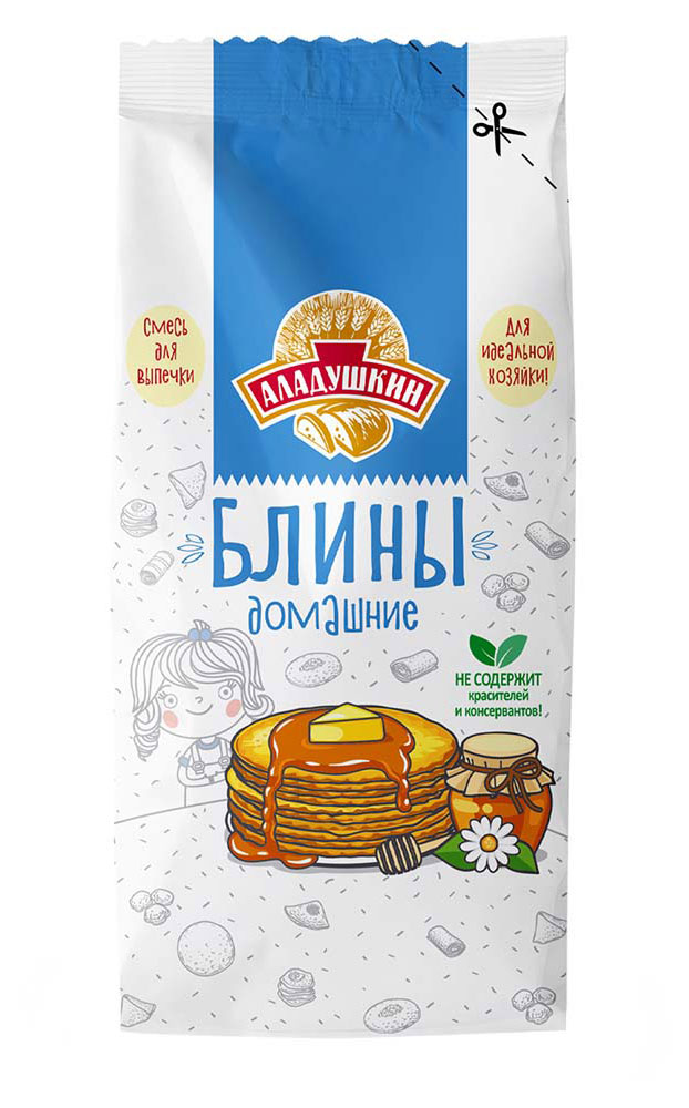 

Смесь для выпечки Аладушкин блины домашние, 350 г