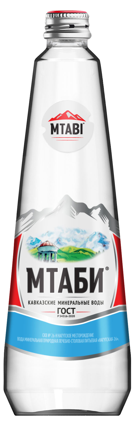

Вода минеральная МТАБИ Элита газированная, 500 мл
