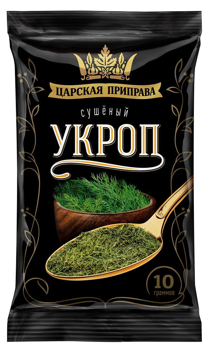 

Укроп Царская приправа зелень сушеная, 10 г
