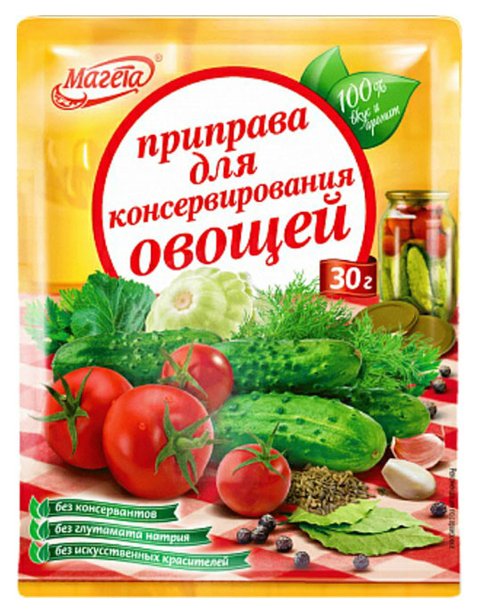 

Приправа Магета для консервирования овощей, 30 г