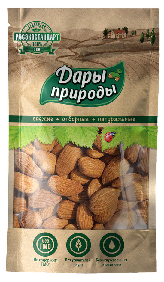 

Миндаль Дары природы жареный, 70 г