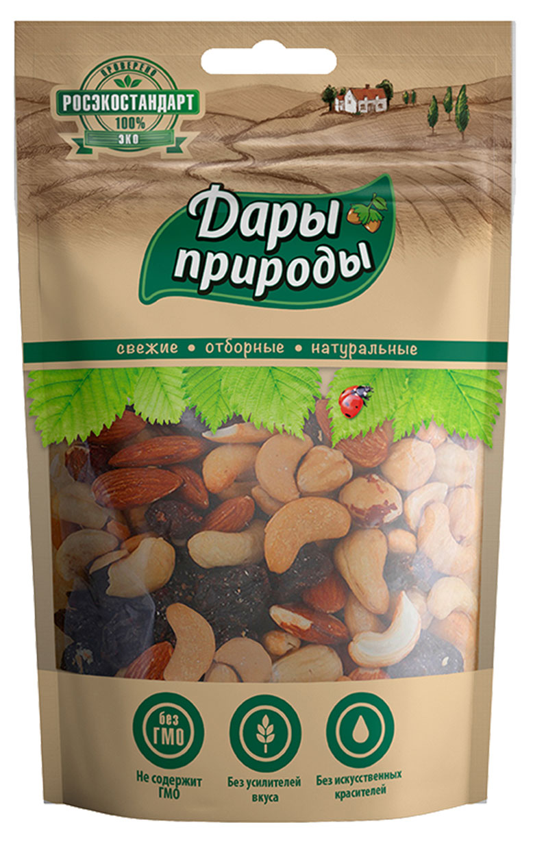 

Смесь Дары Природы из орехов и изюма, 150 г