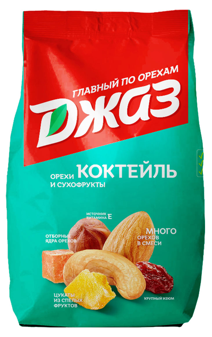 

Смесь ореховая Джаз с сухофруктами, 777 г