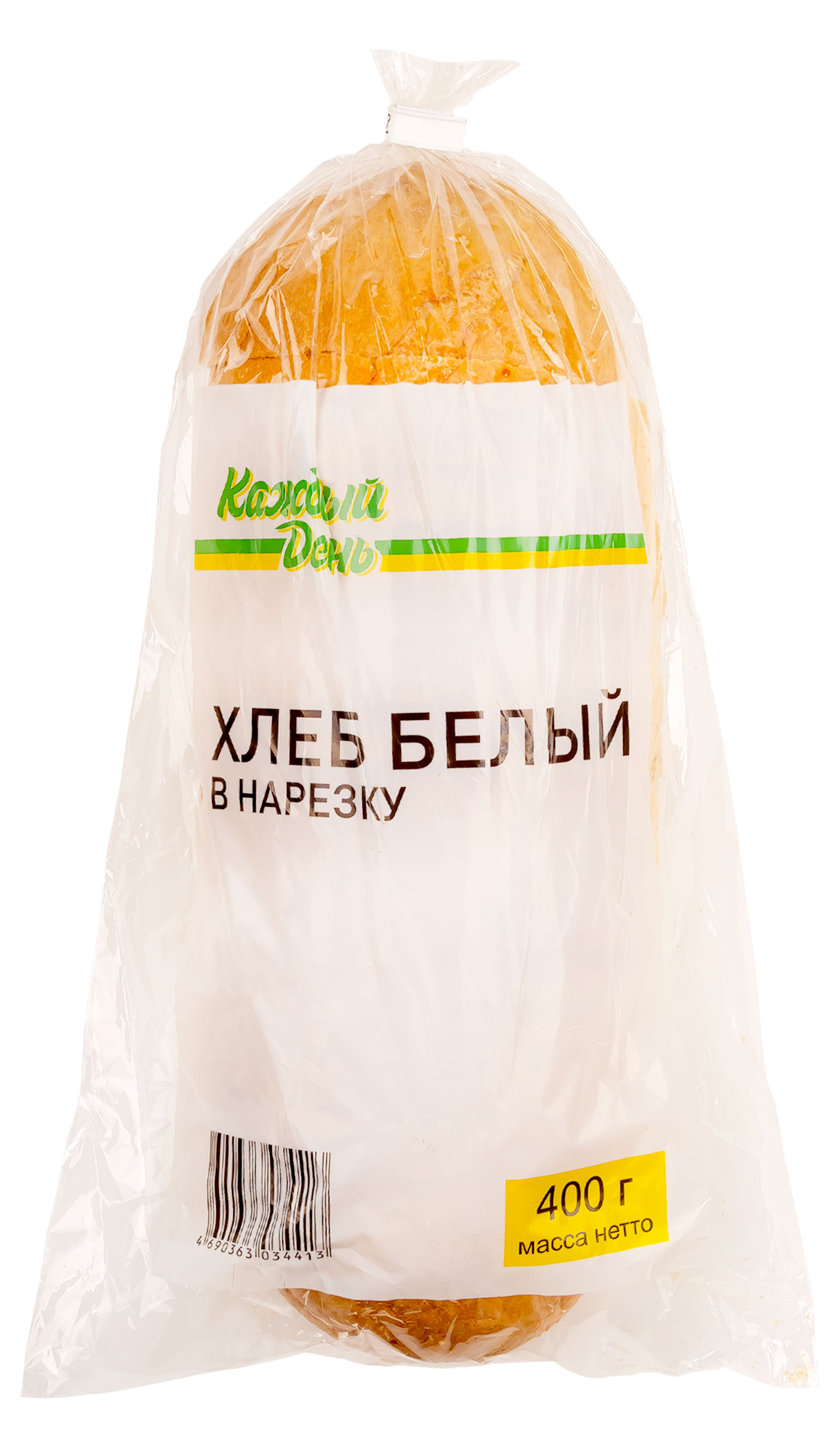 

Хлеб белый Каждый день без сахара нарезной, 400 г