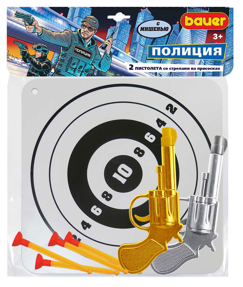

Пистолет Bauer с мишенью