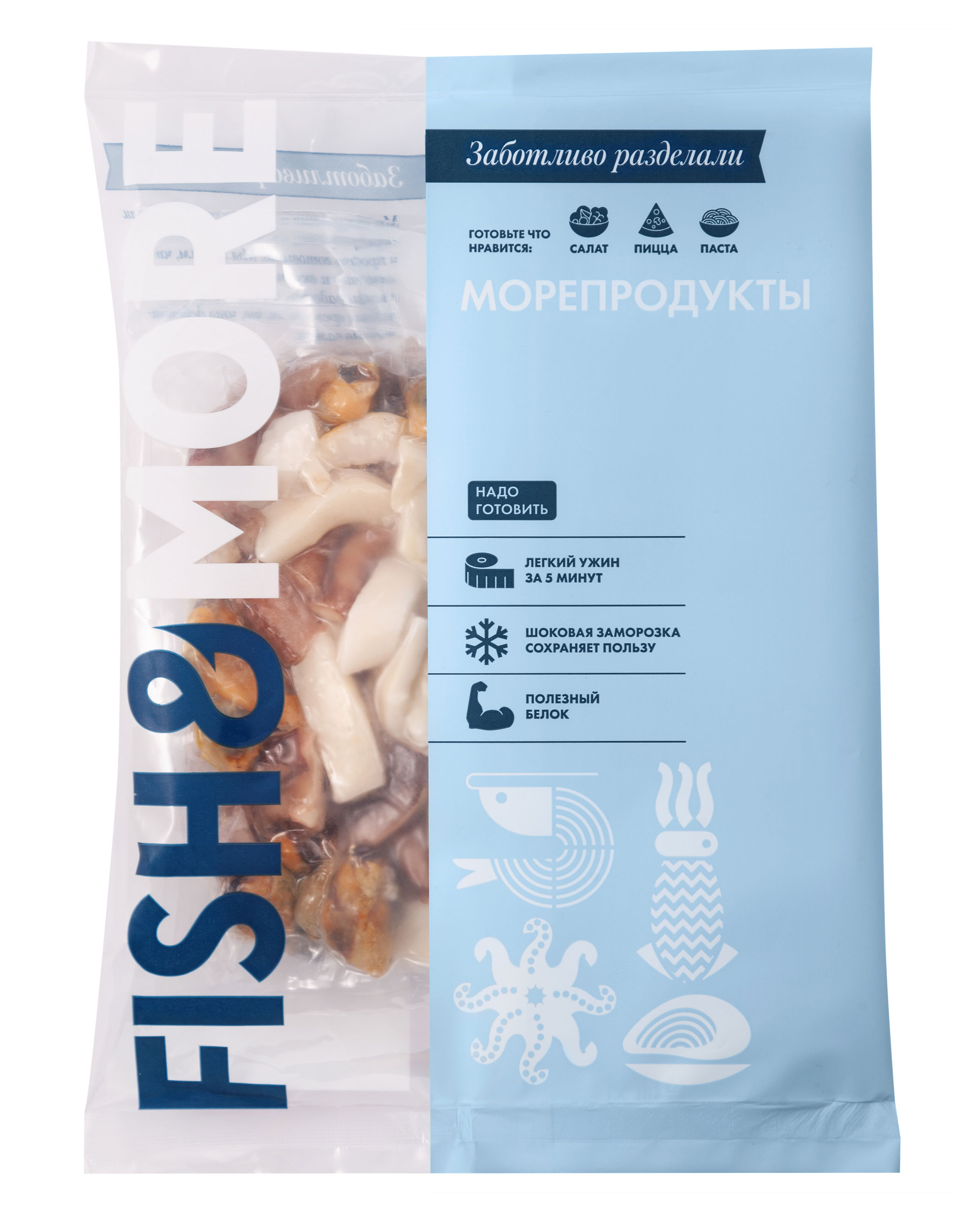 Изображение товара Морской коктейль Fish&More, 500 г