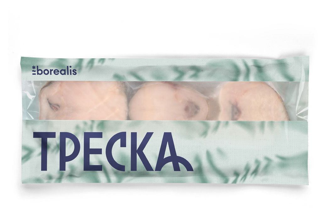 

Треска замороженная Borealis стейк, 600 г