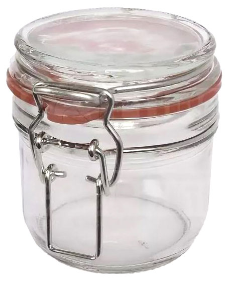 

Банка стеклянная с бугельным замком, 0,25 л
