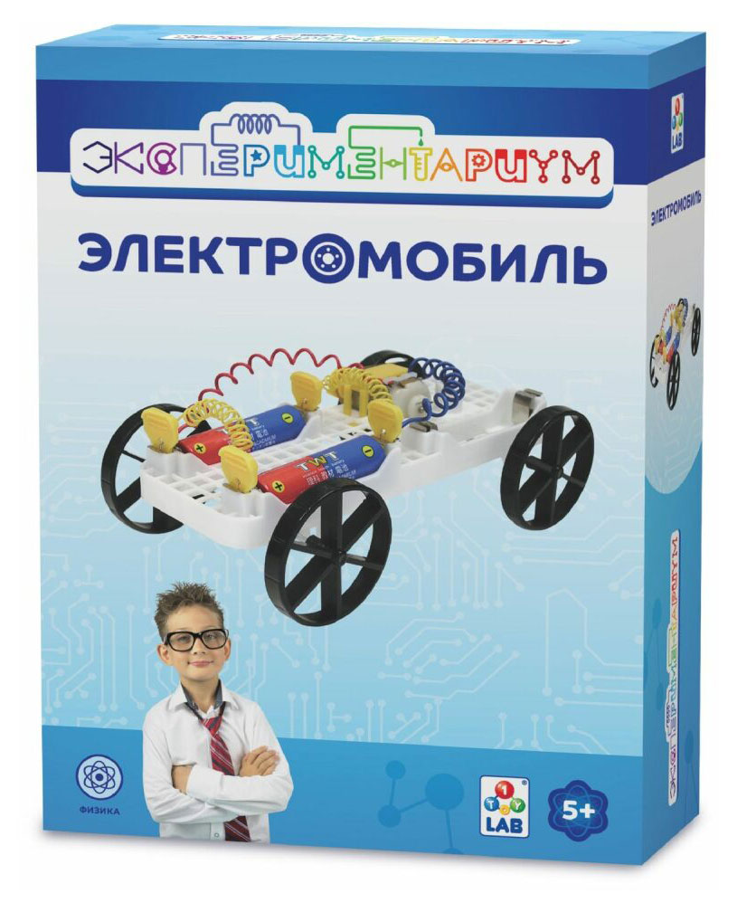 

Игровой набор 1TOY LAB Экспериментариум Электромобиль