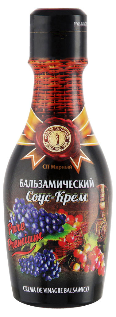 Изображение товара Соус СП Мирный Бальзамический Pur Premium 0.22 л — кремовая заправка