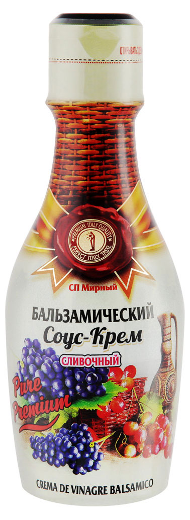Изображение товара Соус СП Мирный Бальзамический сливочный 0.22 л — премиум заправка