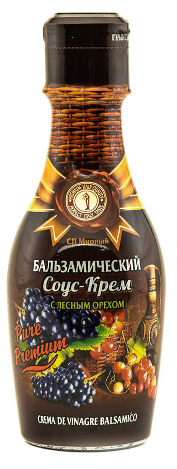 Изображение товара Соус-крем «СП Мирный» Premium бальзамический с лесным орехом, 220 мл