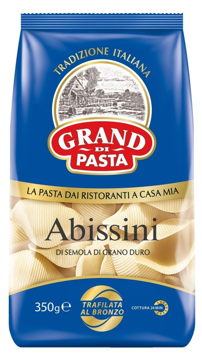 

Макаронные изделия Grand di Pasta для запекания Abissini, 350 г
