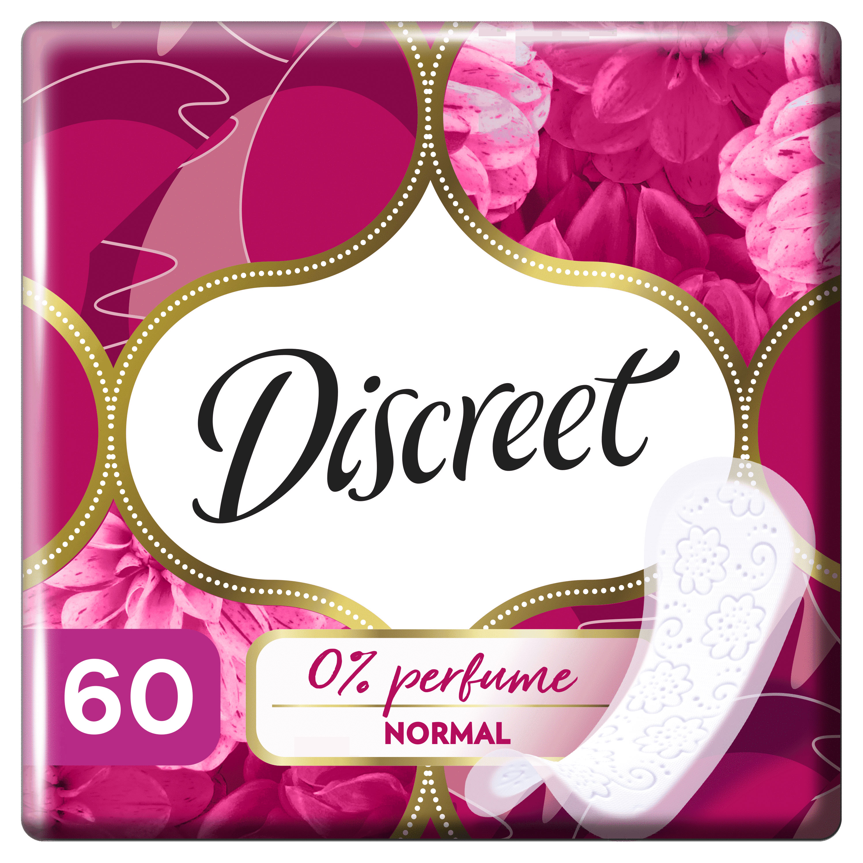 

Прокладки ежедневные Discreet Normal, 60 шт