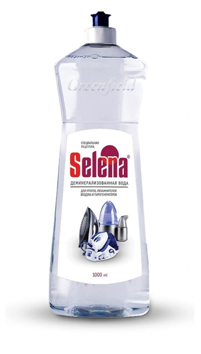 

Вода для утюгов Selena деминерализованная, 1 л