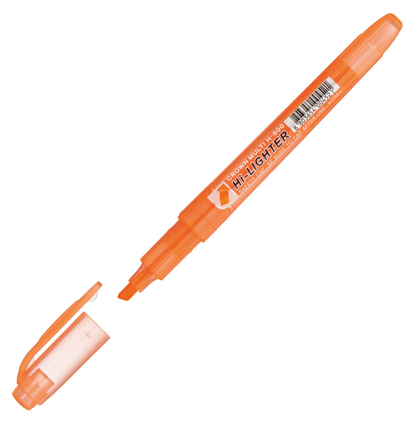 

Текстовыделитель Crown Multi Hi-Lighter оранжевый, 1-4мм