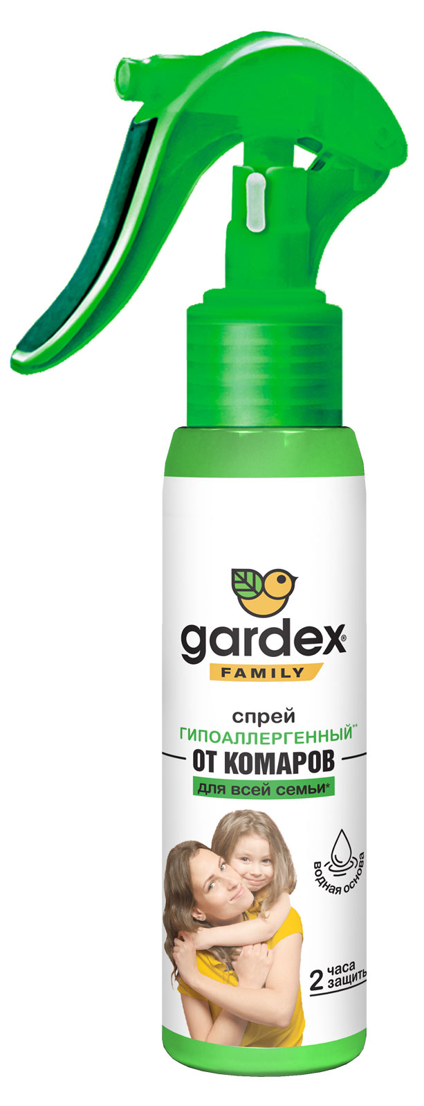 

Спрей от комаров Gardex Family для всей семьи, 100 мл