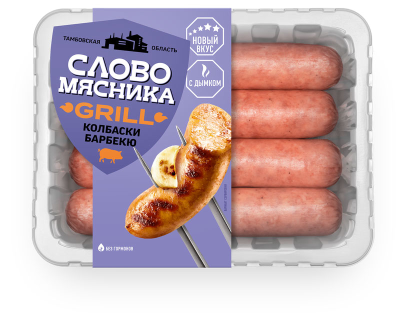 

Колбаски свиные Слово мясника Гриль, 360 г