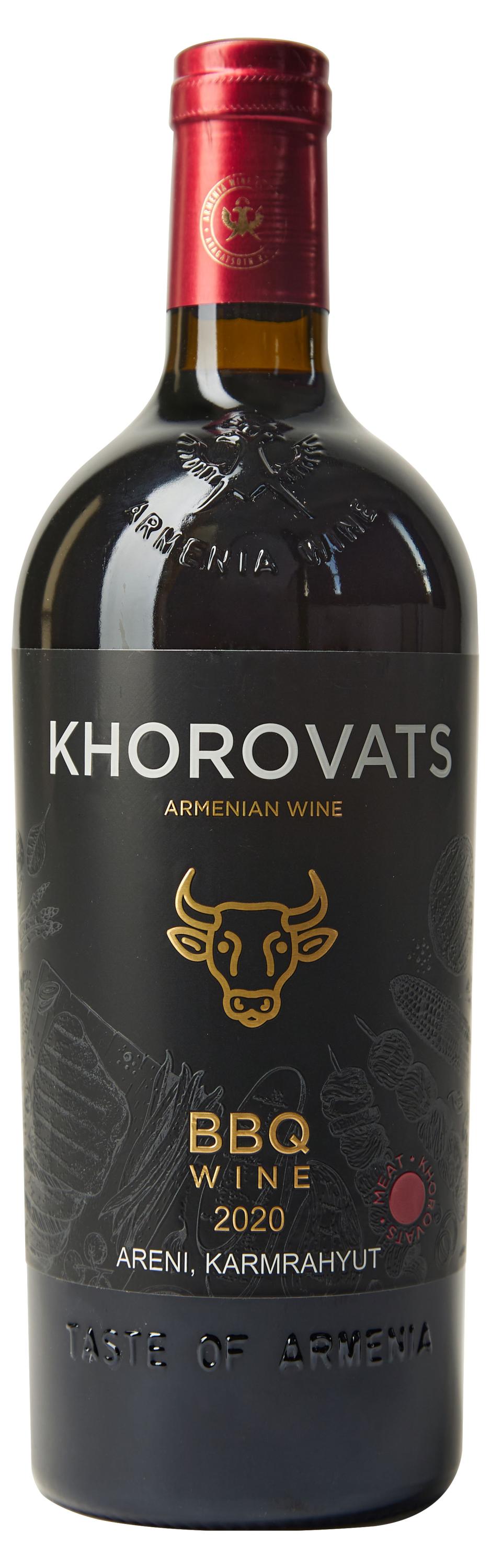 

Вино Khorovats Areni Karmrahyut красное сухое Армения, 0,75 л