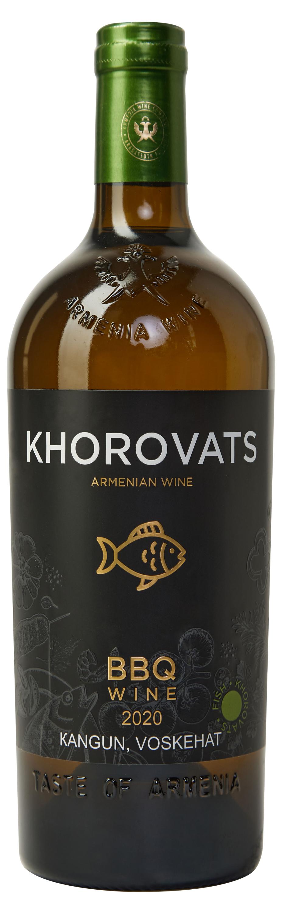 

Вино Khorovats White BBQ Wine белое сухое Армения, 0,75 л