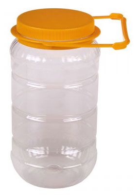 

Банка АЛЬТЕРНАТИВА ПЭТ со съемной ручкой, 3 л