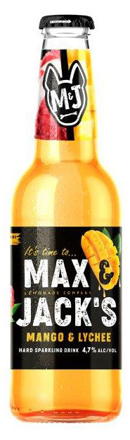 

Пивной напиток Max&Jacks Манго-Личи 4,7%, 400 мл