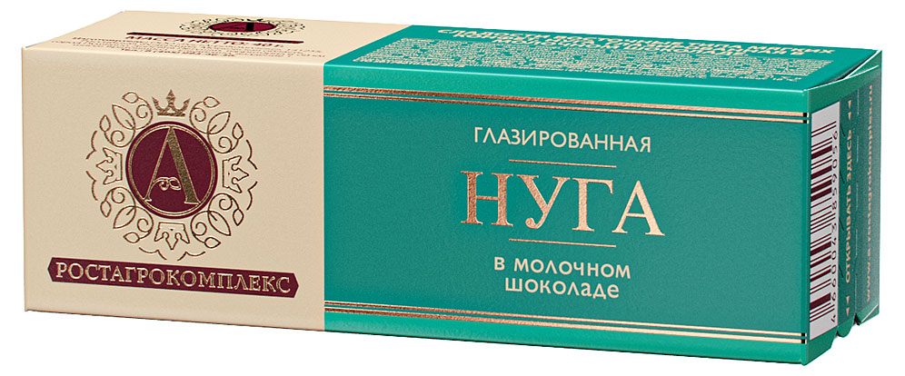 

Нуга А.Ростагрокомплекс в молочном шоколаде, 40 г